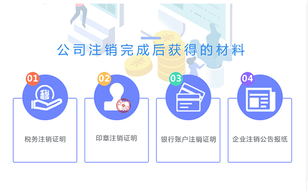 鄭州公司注銷成功，你會拿到如下材料